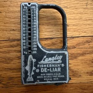 Langley Fisherman's De-Liar Scale